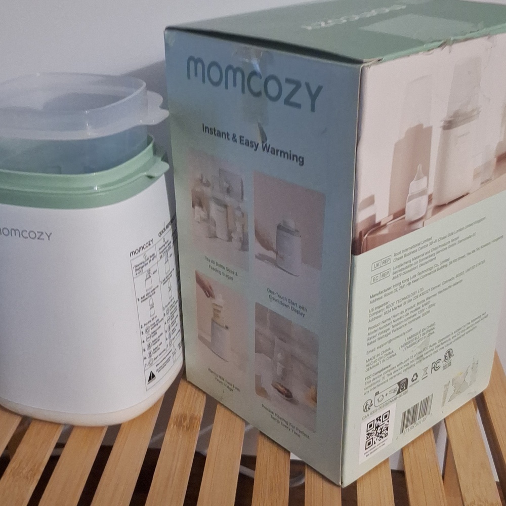 momcozy Green and White 6-in-1 Bottle Warmer- missing measuring cup and manual - Picture 6 of 6